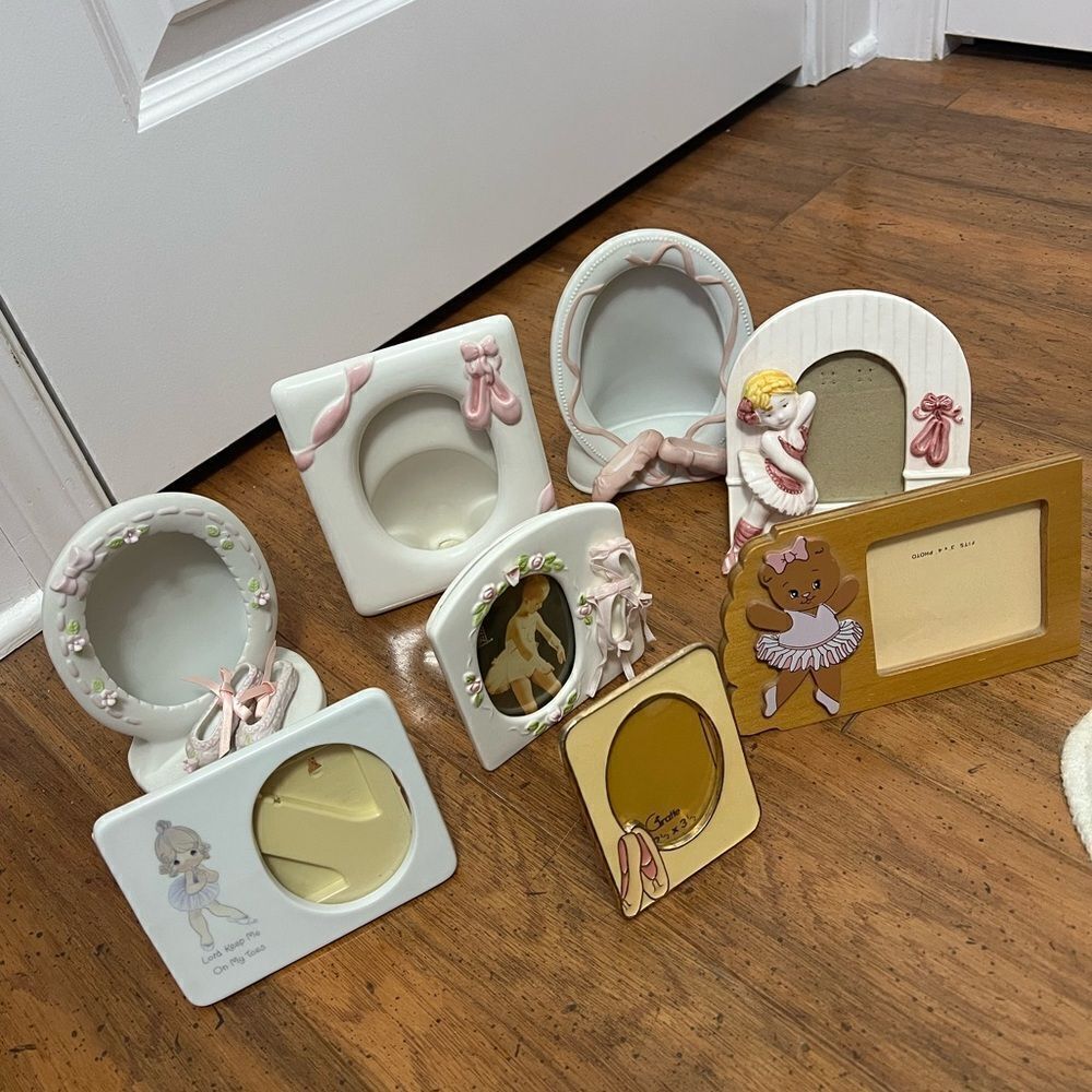 ⚡EVERYTHING MUST GO⚡ Vintage ballerina picture frame collection